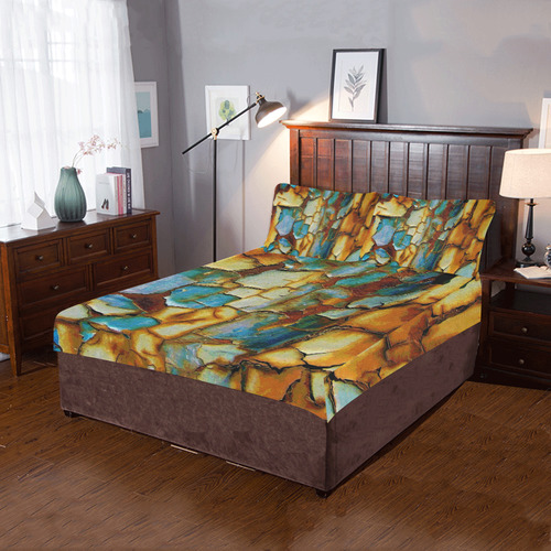 Rusty texture 3-Piece Bedding Set