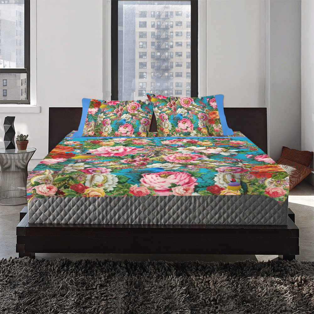 Russian Birdforest 3-Piece Bedding Set