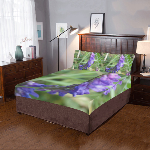 Flowers 3-Piece Bedding Set