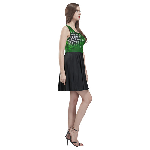 "Gabby" Thea Sleeveless Skater Dress(Model D19)