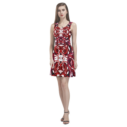 "Blood Webb" Thea Sleeveless Skater Dress(Model D19)