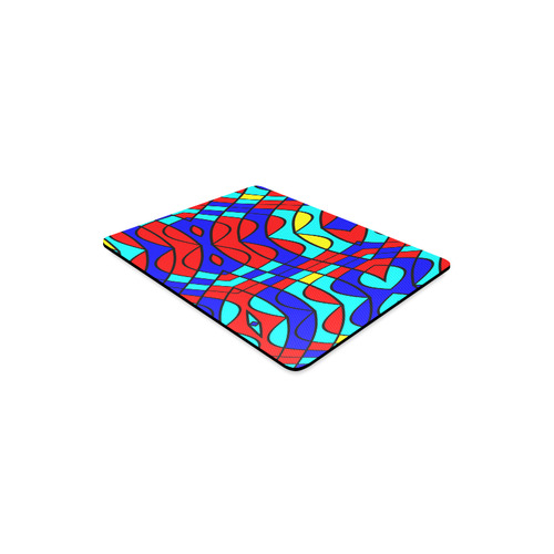 Colorful bent shapes Rectangle Mousepad