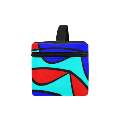 Colorful bent shapes Lunch Bag/Large (Model 1658)