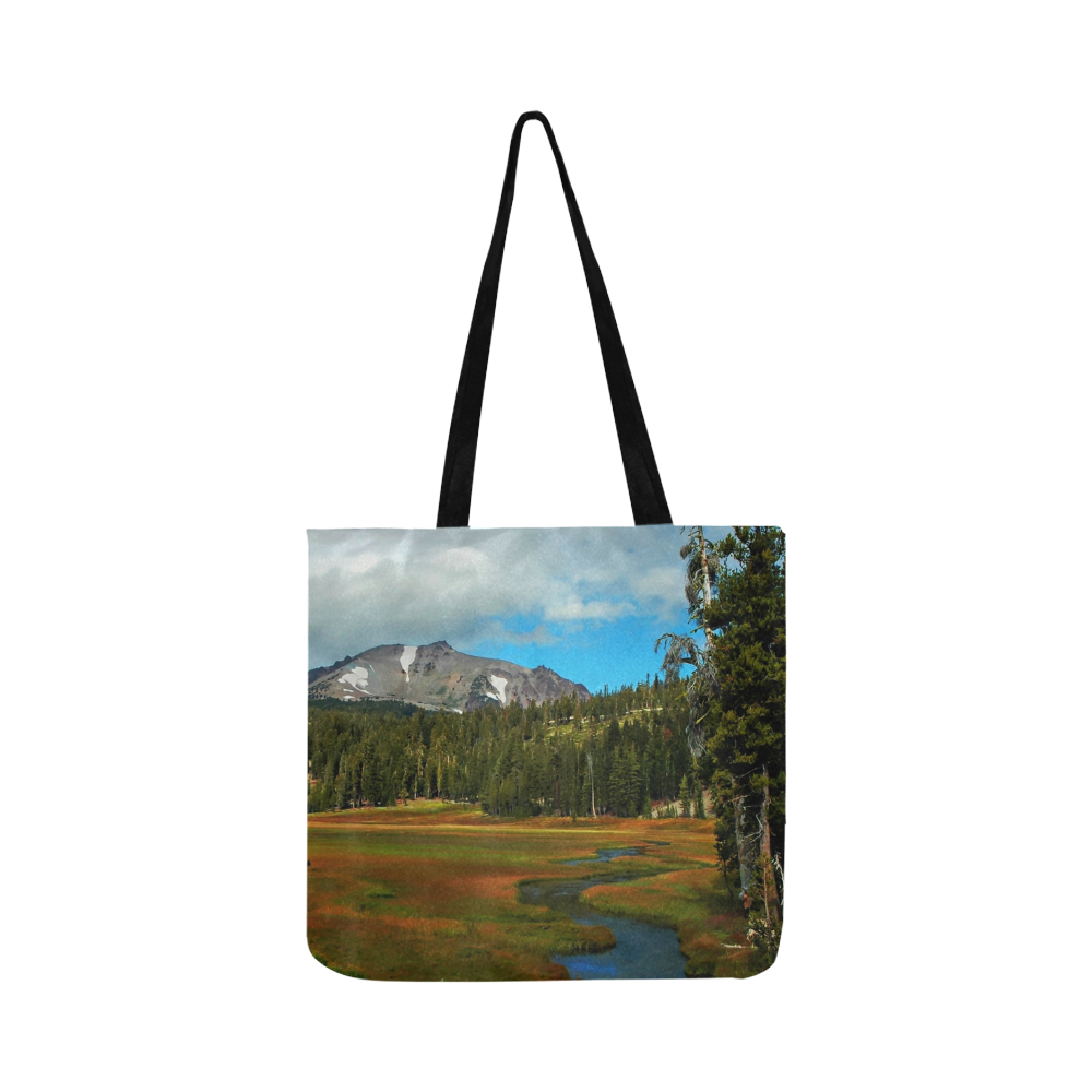 Lassen Volcanic national park Reusable Shopping Bag Model 1660 (Two sides)