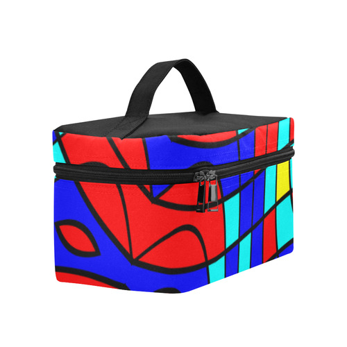 Colorful bent shapes Lunch Bag/Large (Model 1658)