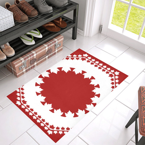 Canada Souvenir Floor Mats Azalea Doormat 30" x 18" (Sponge Material)