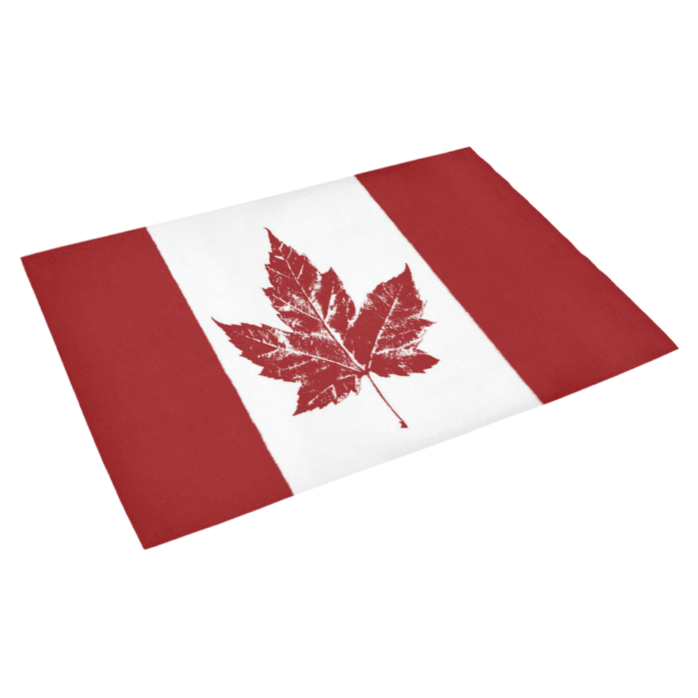 Cool Canada Flag Floor Mats Azalea Doormat 30" x 18" (Sponge Material)
