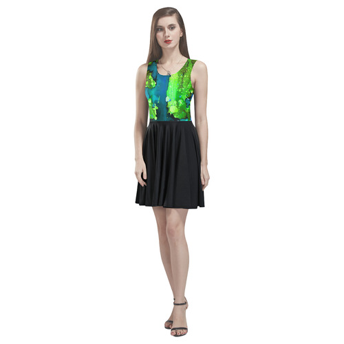 "Pixy-P" Thea Sleeveless Skater Dress(Model D19)