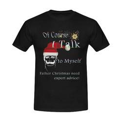 father christmas Men's Slim Fit T-shirt (Model T13)