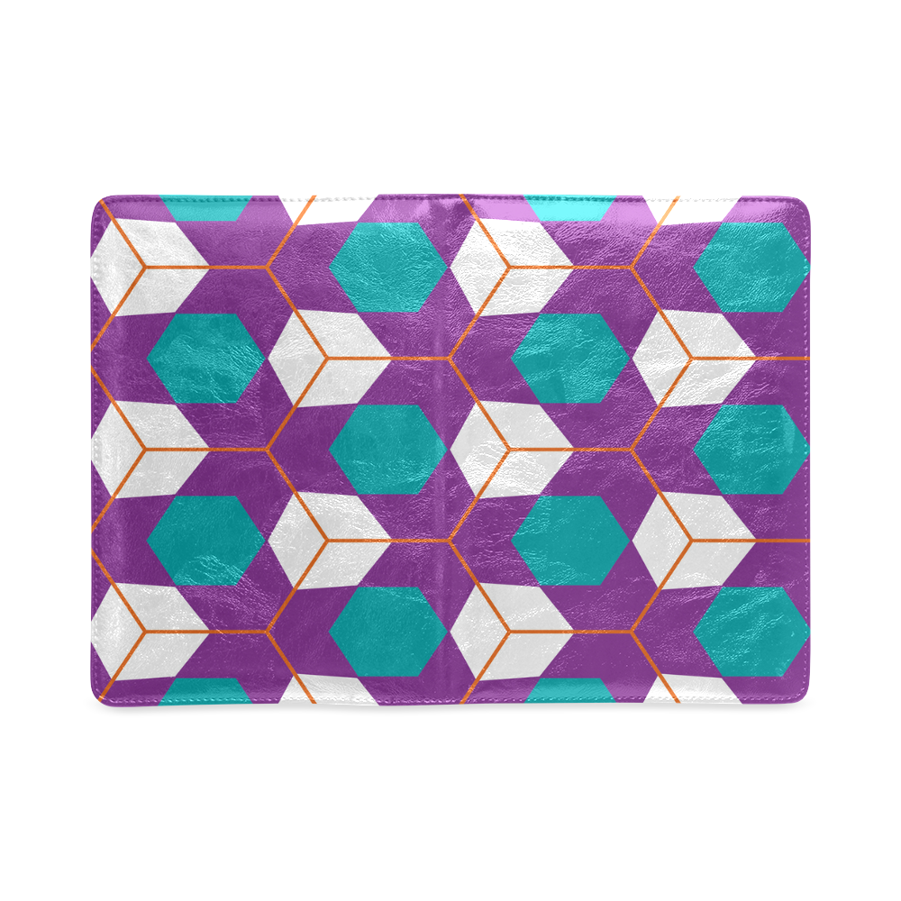 Cubes in honeycomb pattern Custom NoteBook A5