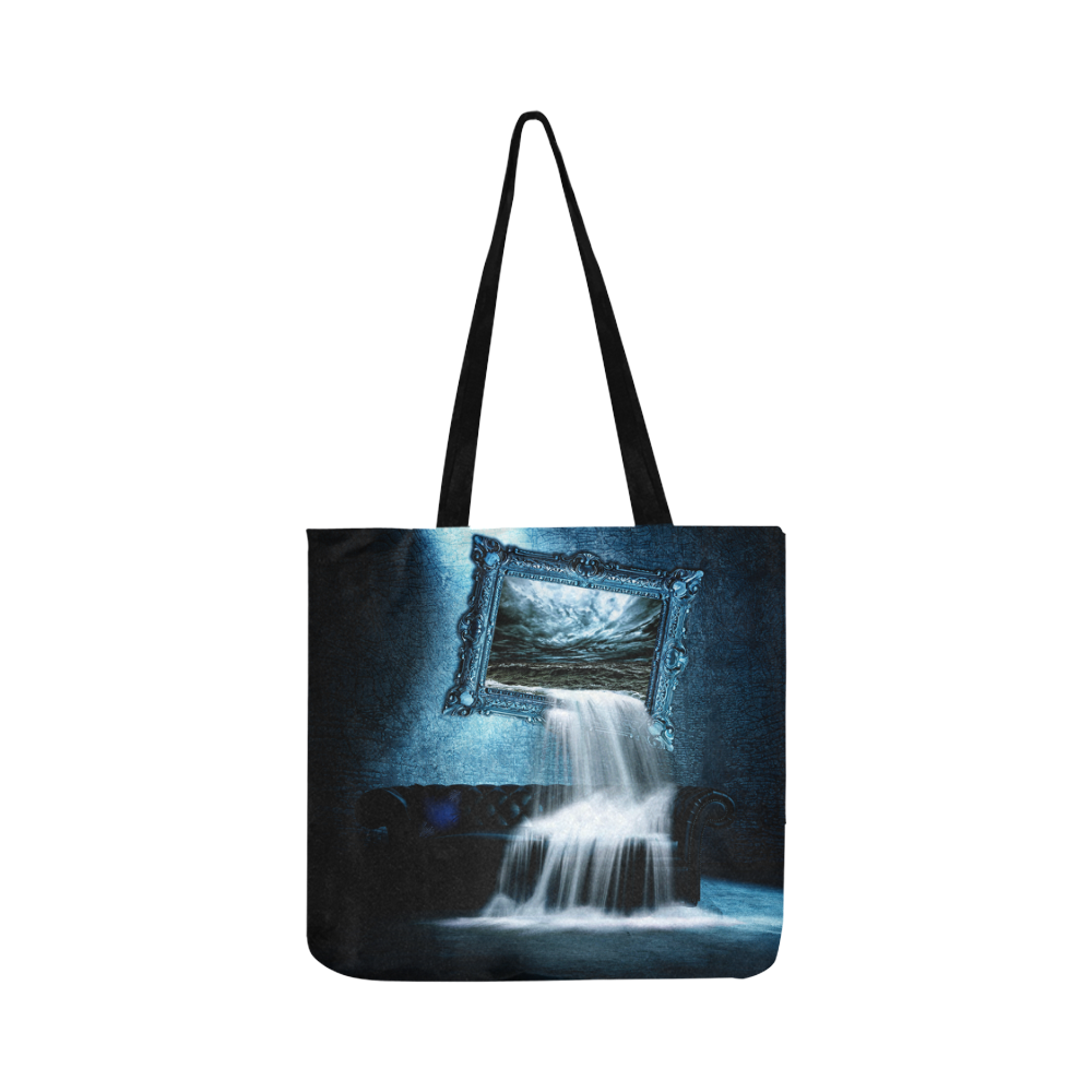 Leaky Wall Reusable Shopping Bag Model 1660 (Two sides)