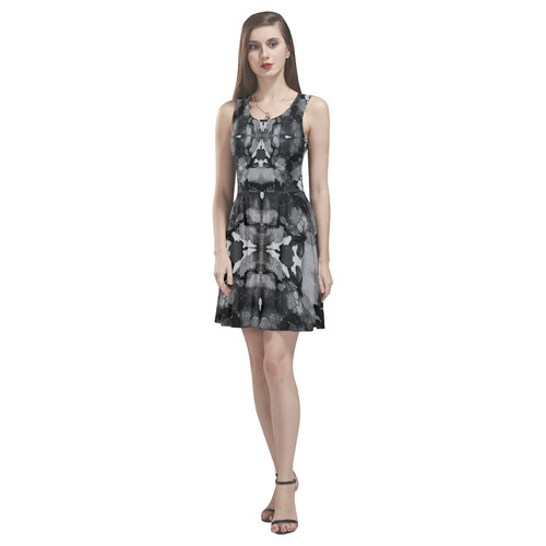 "Slinder Man" Thea Sleeveless Skater Dress(Model D19)