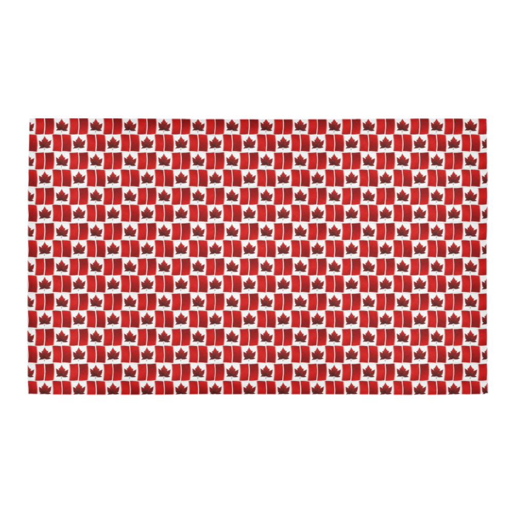 Canadian_Flag_Floor Mats Azalea Doormat 30" x 18" (Sponge Material)