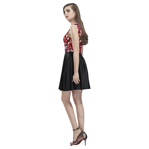 "Deep Soul" Thea Sleeveless Skater Dress(Model D19)