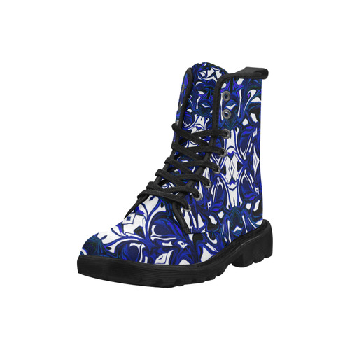 "Deep Webb" Martin Boots for Women (Black) (Model 1203H)