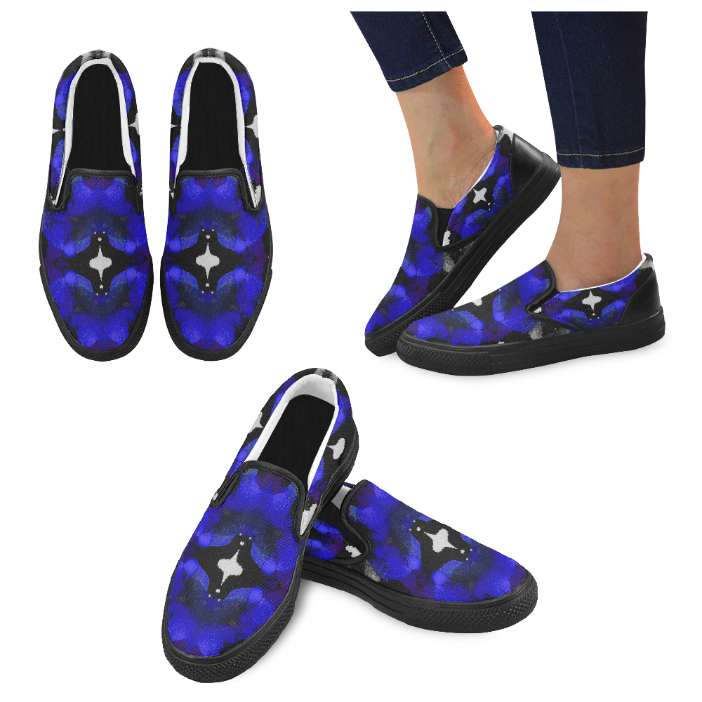"Ao" Women's Unusual Slip-on Canvas Shoes (Model 019)