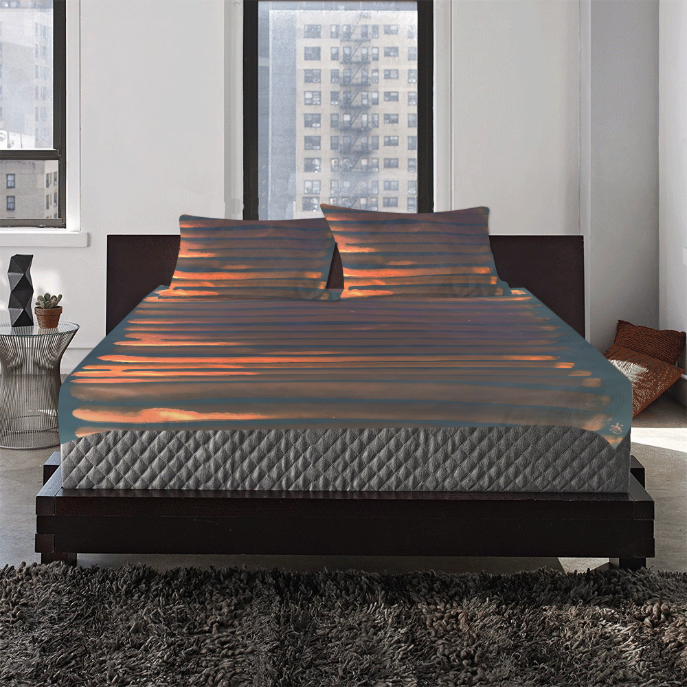 Copper Dreams 3-Piece Bedding Set