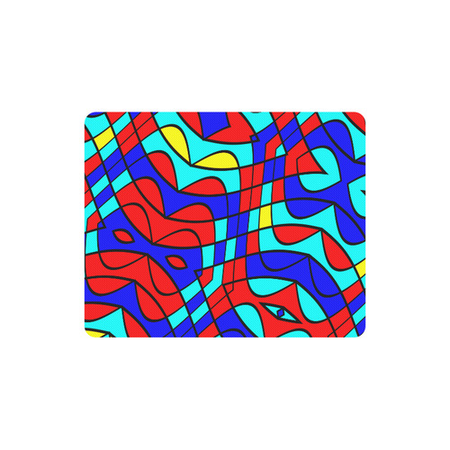 Colorful bent shapes Rectangle Mousepad