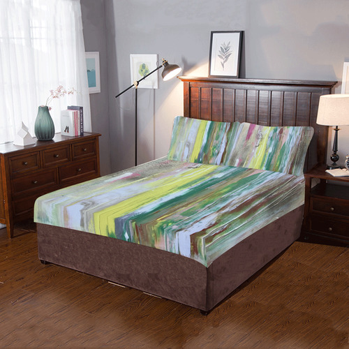 Abstract #2 3-Piece Bedding Set