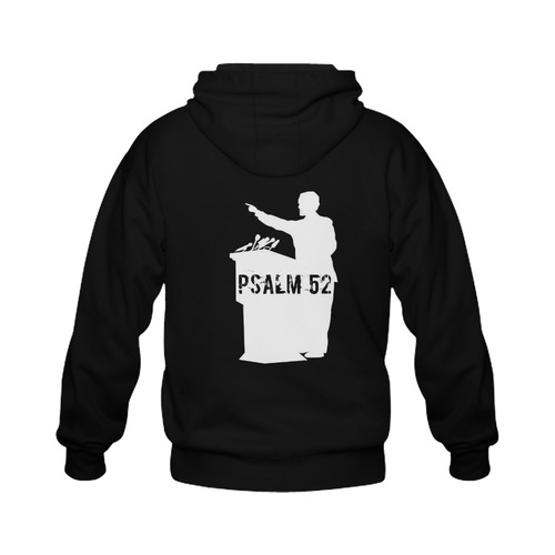 psalm52 hoodie Gildan Full Zip Hooded Sweatshirt (Model H02)