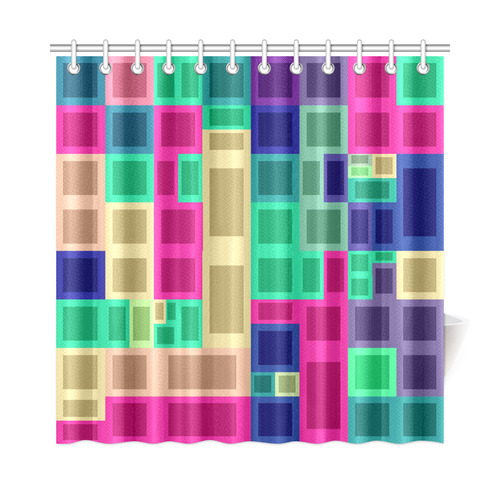 Rectangles and squares Shower Curtain 72"x72"