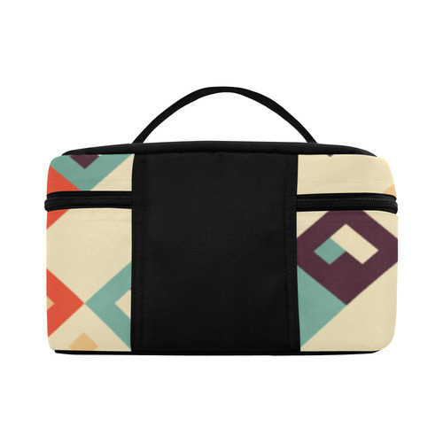 Squares in retro colors4 Lunch Bag/Large (Model 1658)