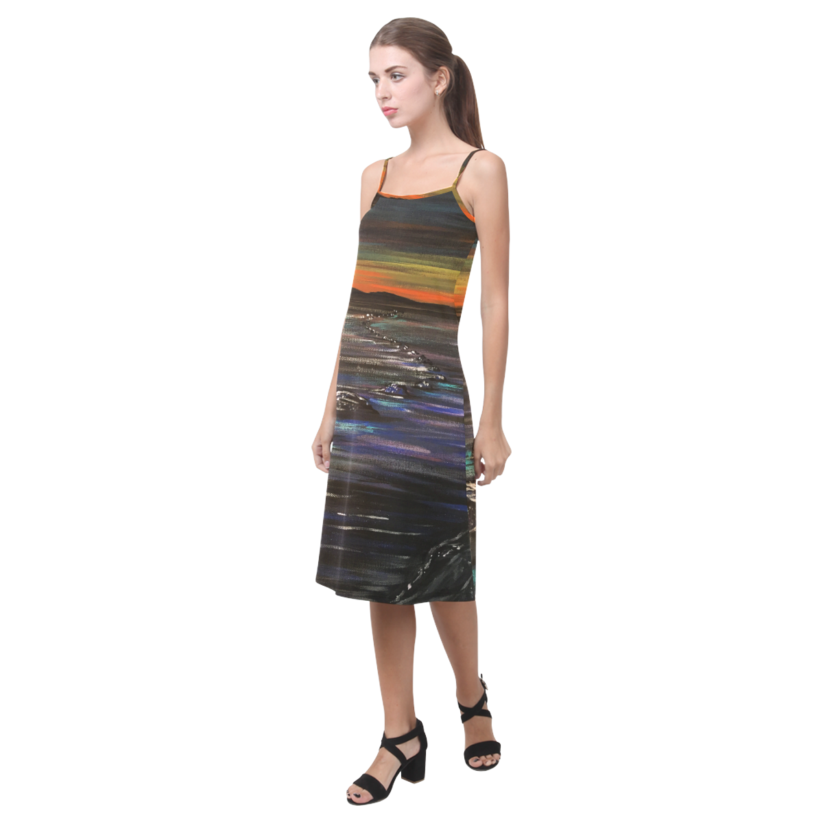 Night Walk Alcestis Slip Dress (Model D05)