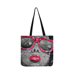 Graffiti Girl Reusable Shopping Bag Model 1660 (Two sides)