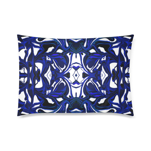 "Indi" Custom Zippered Pillow Case 20"x30" (one side)