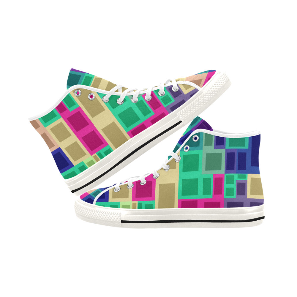 Rectangles and squares Vancouver H Men's Canvas Shoes/Large (1013-1)