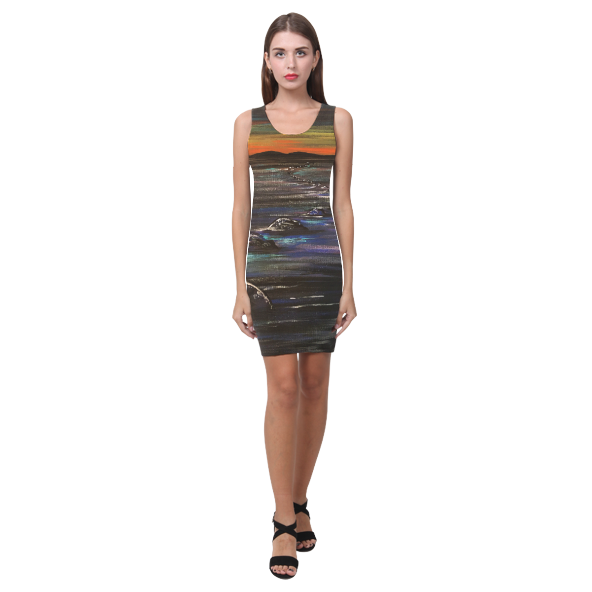 Night Walk Medea Vest Dress (Model D06)
