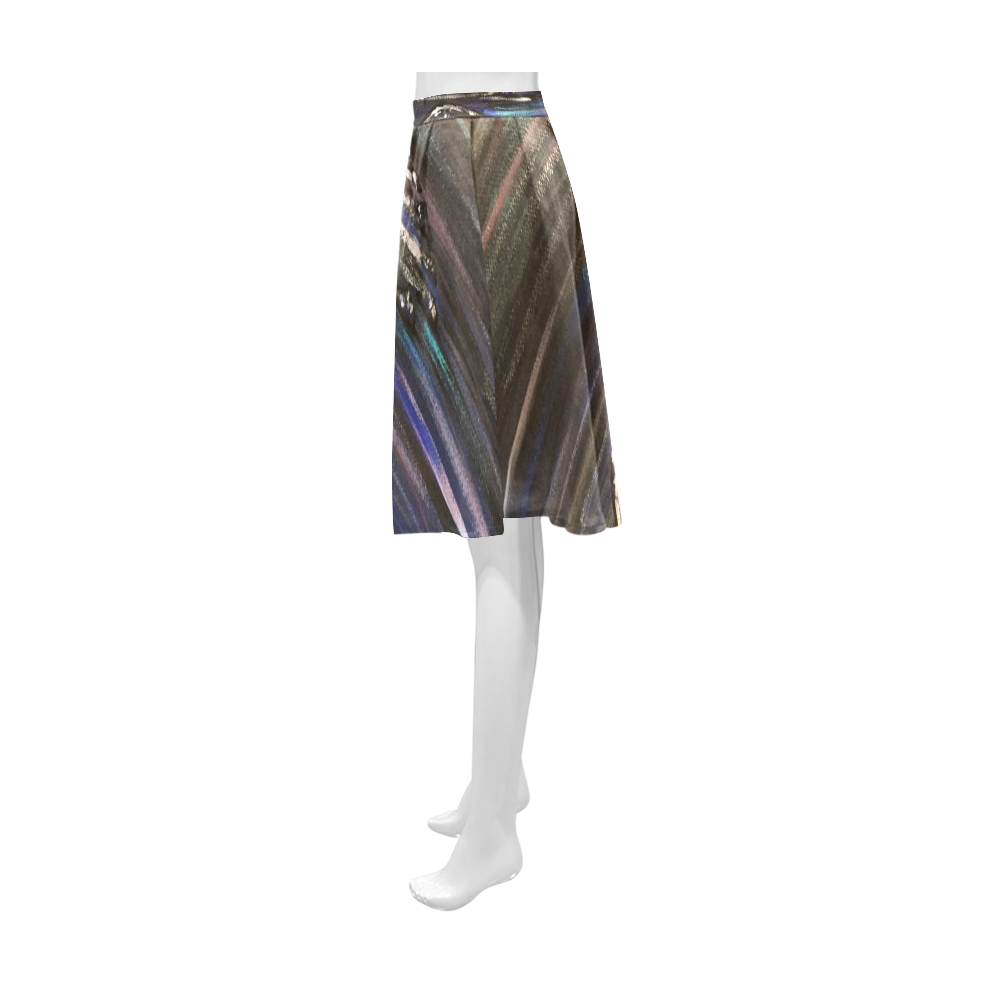 Night Walk Athena Women's Short Skirt (Model D15)