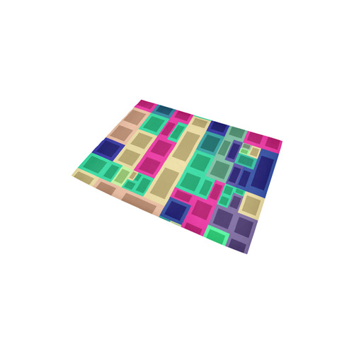 Rectangles and squares Area Rug 2'7"x 1'8‘’