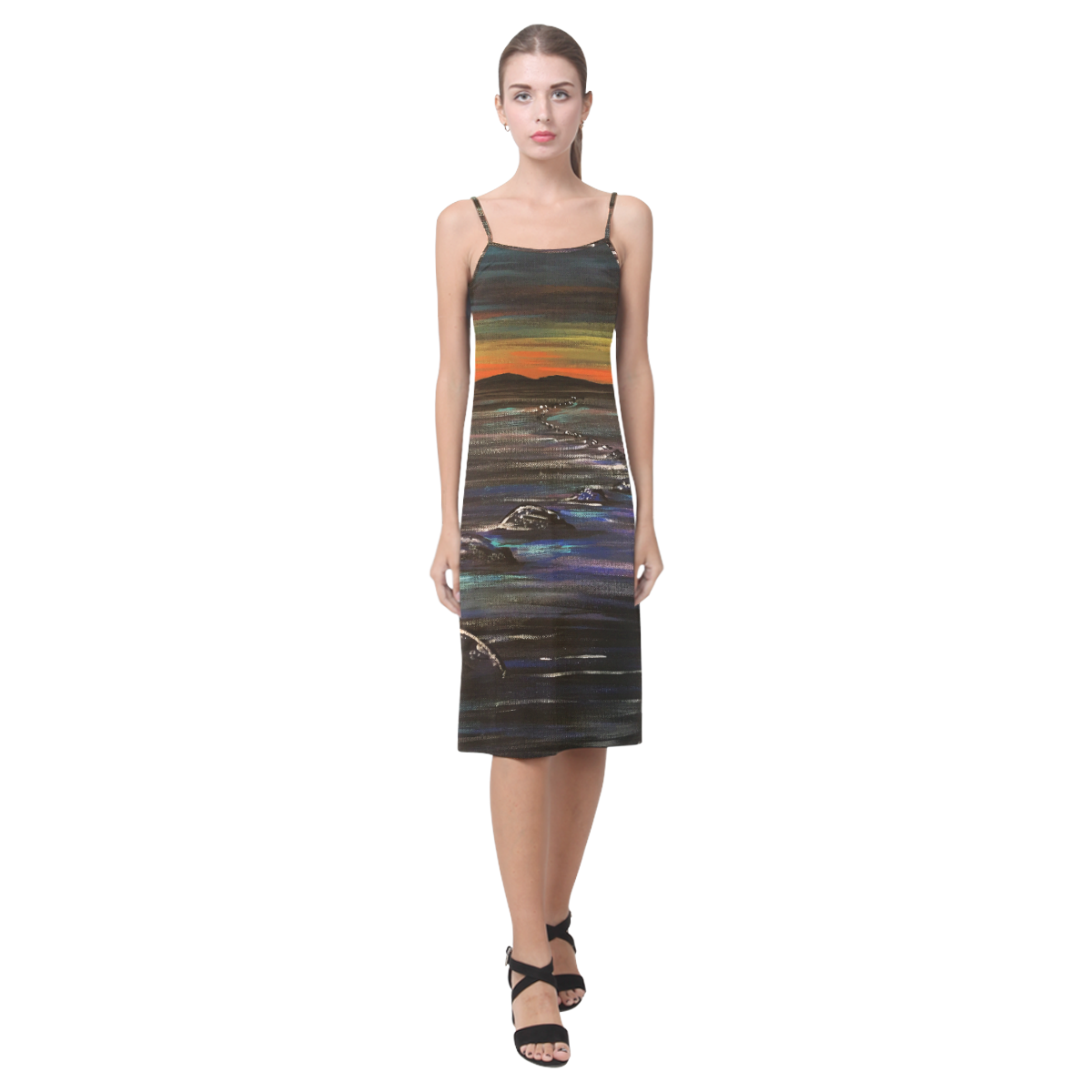 Night Walk Alcestis Slip Dress (Model D05)