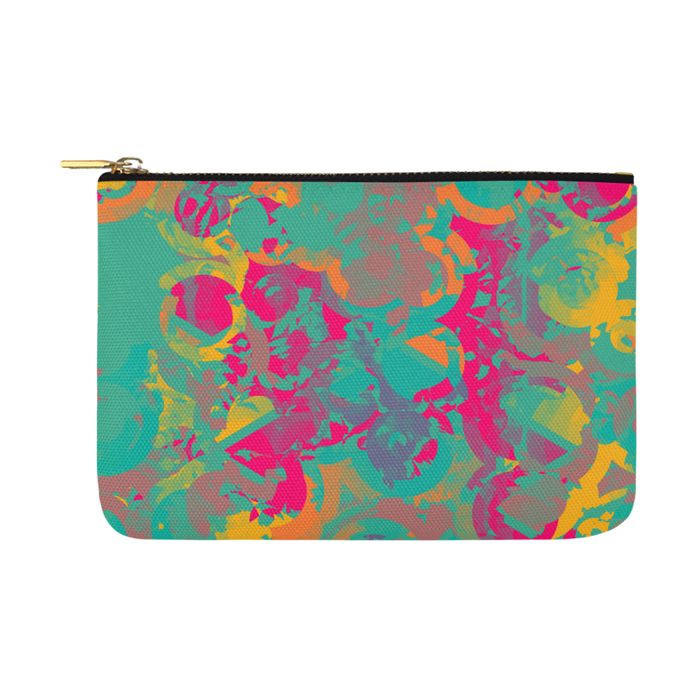 Fading circles Carry-All Pouch 12.5''x8.5''