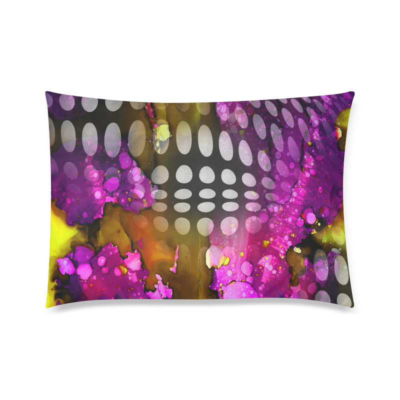 "Rock Punk" Custom Zippered Pillow Case 20"x30" (one side)