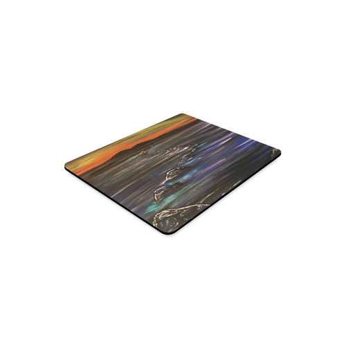 Night Walk Rectangle Mousepad