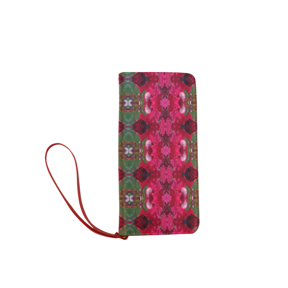 Christmas Wrapping Paper Designed Women's Clutch Wallet Women's Clutch Wallet (Model 1637)