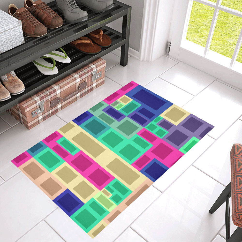 Rectangles and squares Azalea Doormat 30" x 18" (Sponge Material)