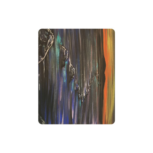 Night Walk Rectangle Mousepad