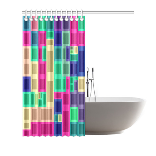 Rectangles and squares Shower Curtain 72"x72"