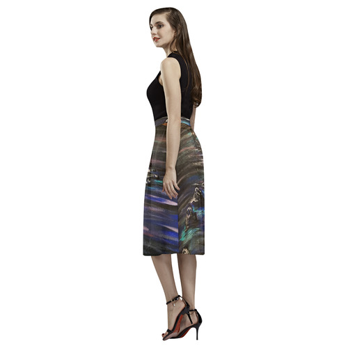 Night Walk Aoede Crepe Skirt (Model D16)