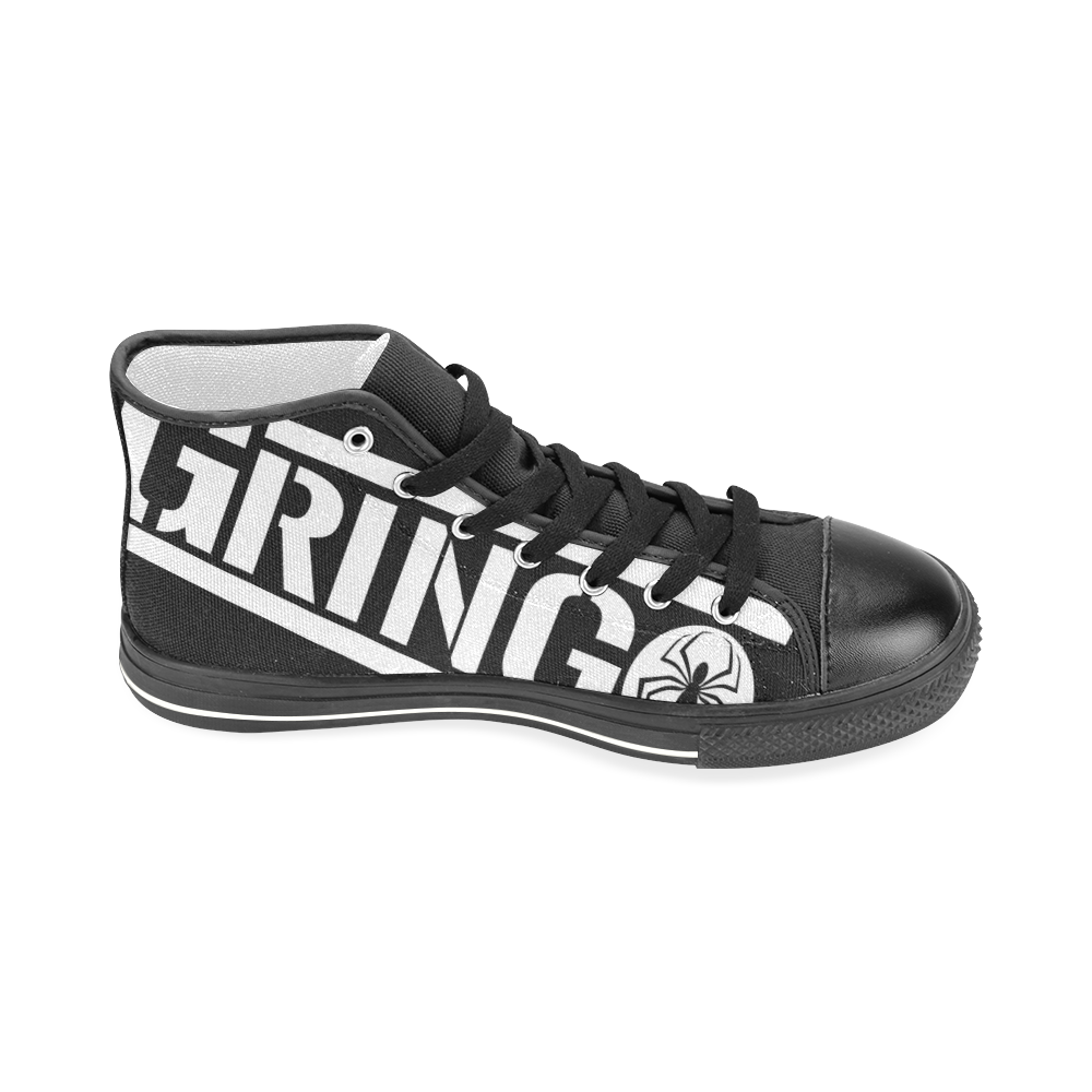 Dj Gringo Logo Shoes Men’s Classic High Top Canvas Shoes (Model 017)