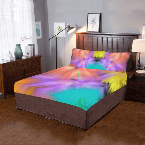 Fireworks 3-Piece Bedding Set