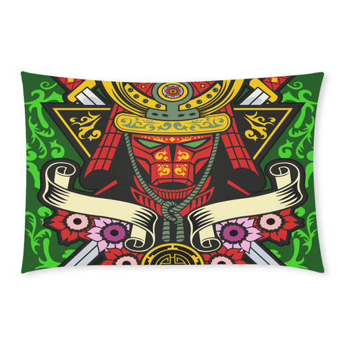 Samurai Modern Green 3-Piece Bedding Set