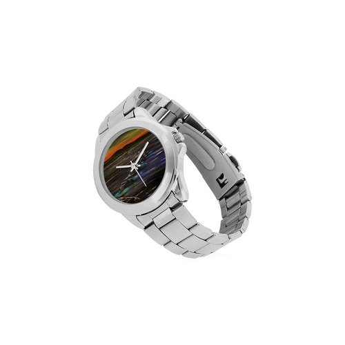 Night Walk Unisex Stainless Steel Watch(Model 103)