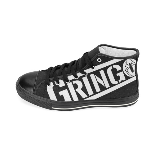 Dj Gringo Logo Shoes Men’s Classic High Top Canvas Shoes (Model 017)