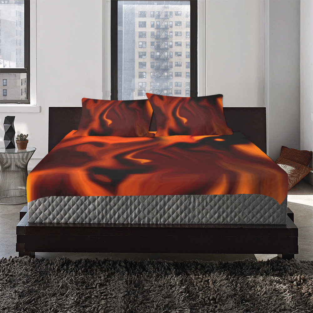 Autumn abstract 3-Piece Bedding Set