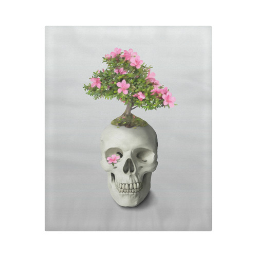 Bonsai Skull Duvet Cover 86"x70" ( All-over-print)