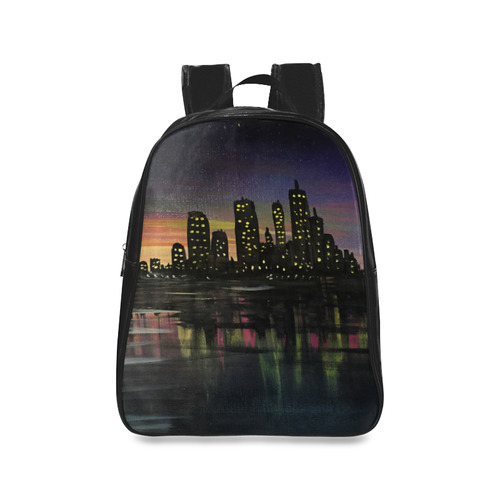 City Lights School Backpack/Large (Model 1601)